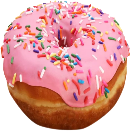 strawberry donut 