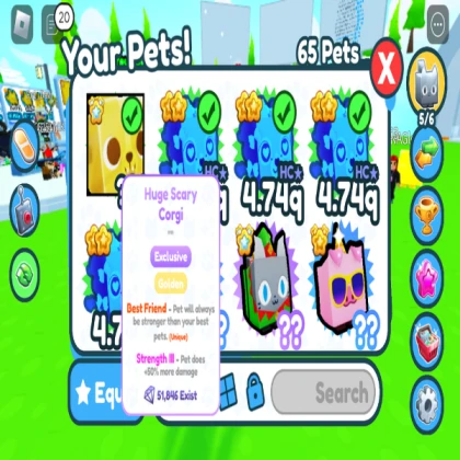 growing izzy pet for BIRD