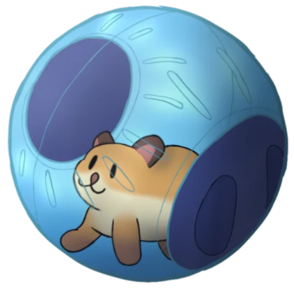 bird hamster ball
