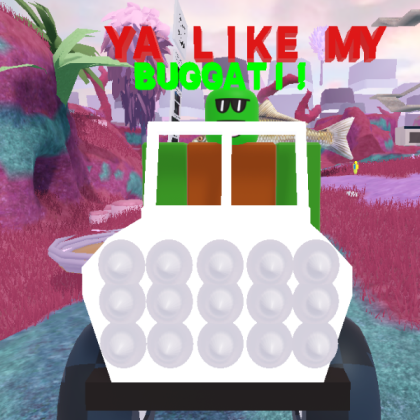 zombie with buggati