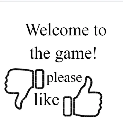 please like and follow my new game