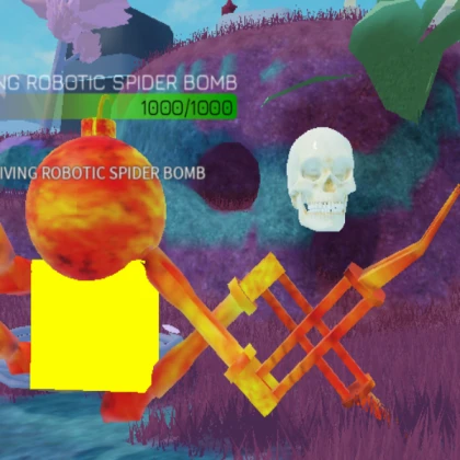 Magma robotic Spider Bomb