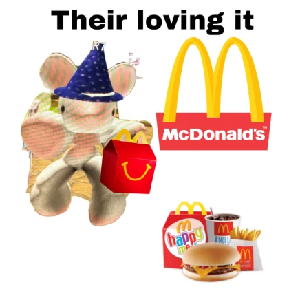 party furby mcdonalds bag