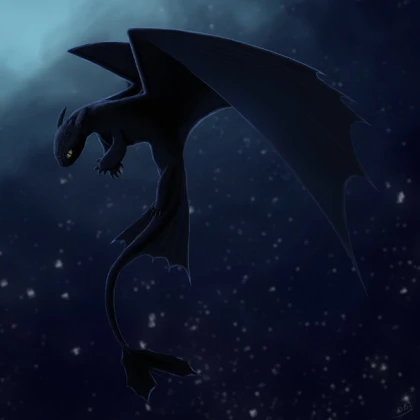 be a magical night fury 