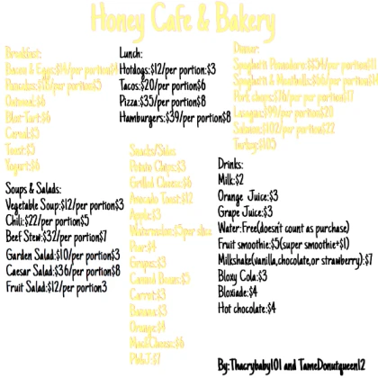 Bakery Cafe