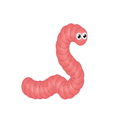 Pink Pet Worm