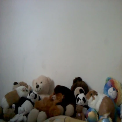 An box full of plushies