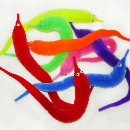 MULTI COLORED WORMS +
