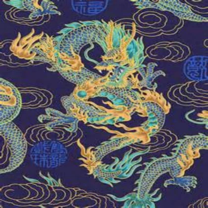 fabric dragon