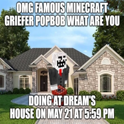 A Meme house in Minecraft!