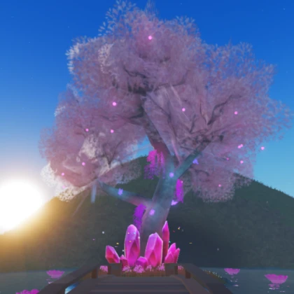 Crystal Sakura Tree!