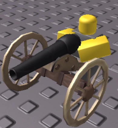 mounted cannon